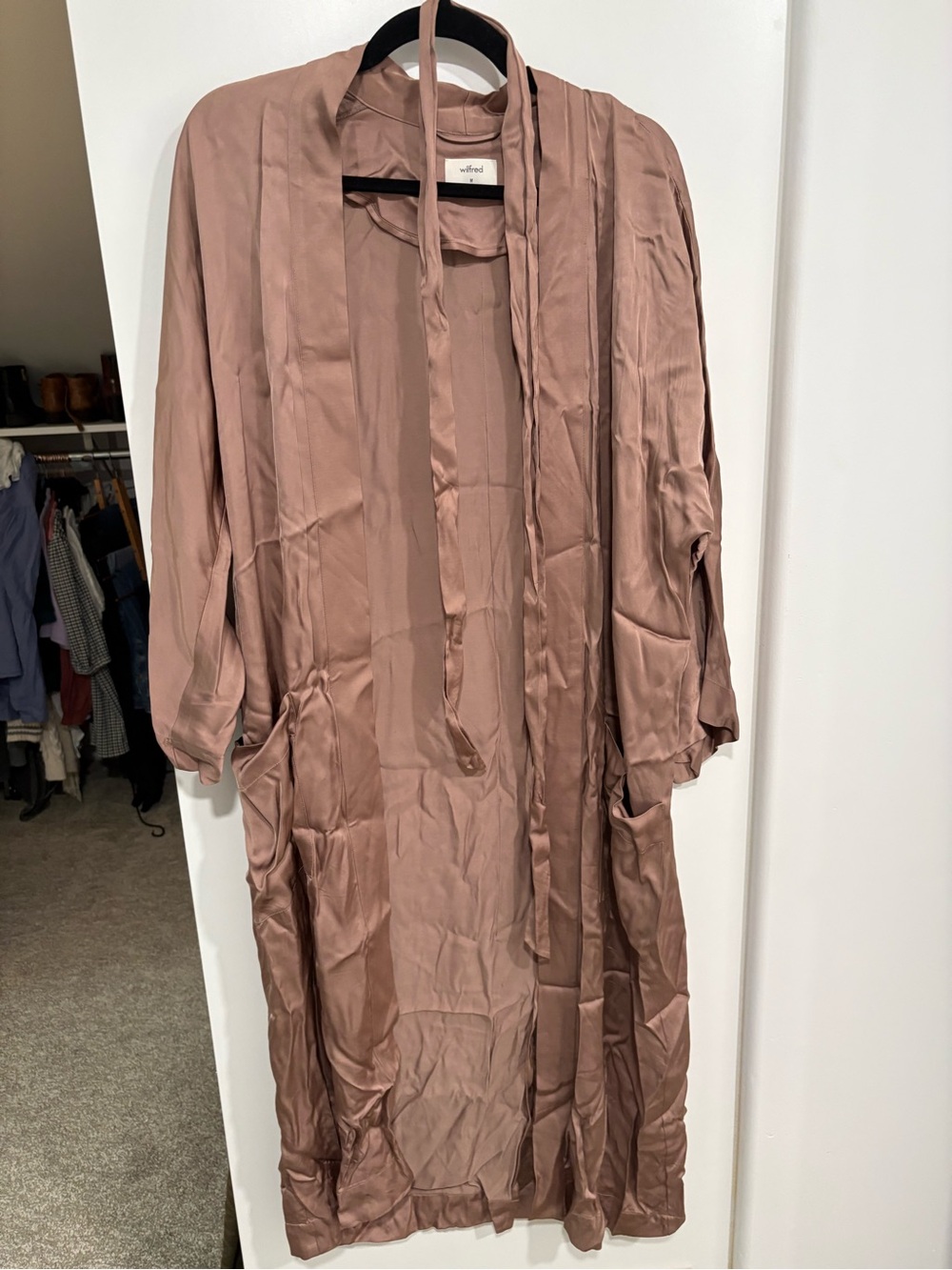 Wilfred Brown Duster Coat